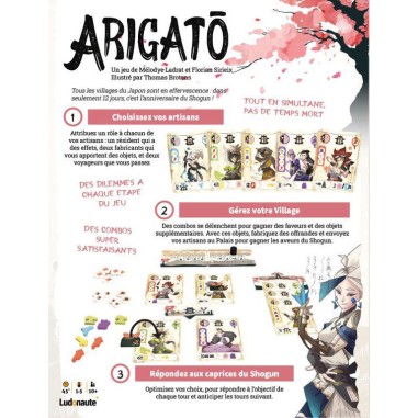 Arigato - Jeu de Société - Jeu de Cartes - Ludonaute