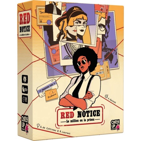 Red Notice - Le Million ou la Prison - Jeu de société - Catch Up Games