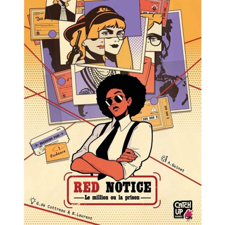 Red Notice - Le Million ou la Prison - Jeu de société - Catch Up Games