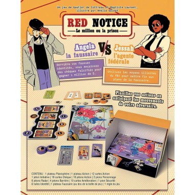 Red Notice - Le Million ou la Prison - Jeu de société - Catch Up Games