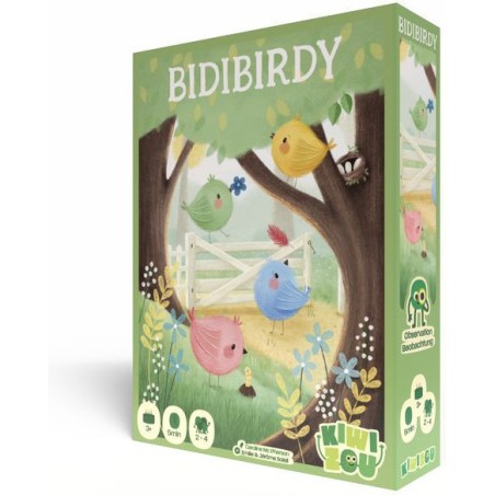 Bidibirdy - Jeu de Société - Jeu pour Enfants - Kiwizou