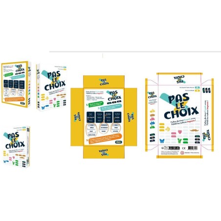 Pas le Choix - Jeu de Société - Jeu d'Ambiance - Hiboutatillus