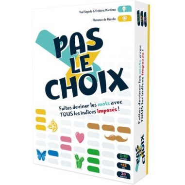 Pas le Choix - Jeu de Société - Jeu d'Ambiance - Hiboutatillus