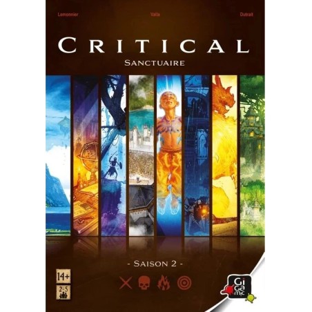 Critical - Sanctuaire Saison 2 - Jeux de rôle - Gigamic