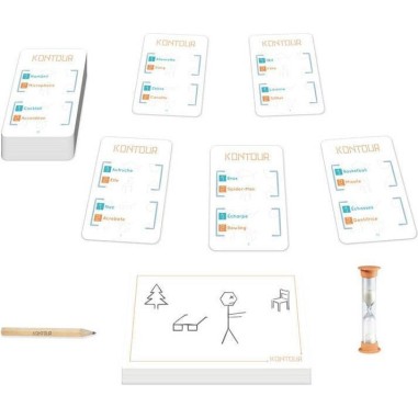 Kontour - jeu d'ambiance et de dessin - Gigamic
