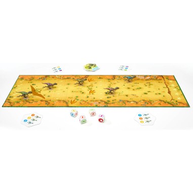 Raptor Race - Jeu de Société - Jeu de Course - Flexiq