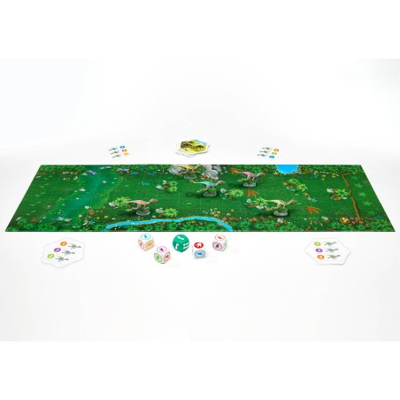 Raptor Race - Jeu de Société - Jeu de Course - Flexiq
