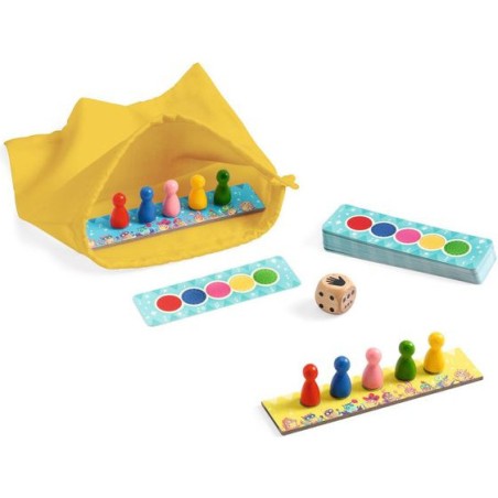 Jeu de dextérité et déduction : carnaval magnet - Djeco