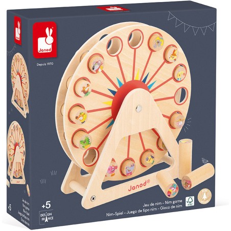 Grande Roue en Folie Applepop : Jeux de rapidité & de stratégie - Janod