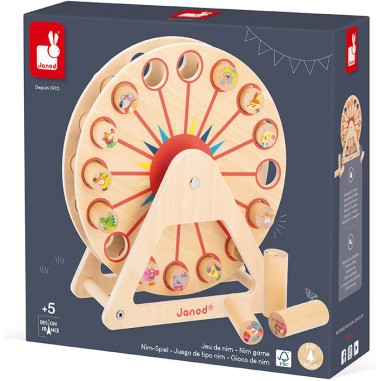 Grande Roue en Folie Applepop : Jeux de rapidité & de stratégie - Janod