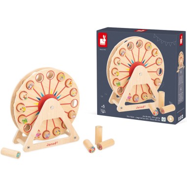 Grande Roue en Folie Applepop : Jeux de rapidité & de stratégie - Janod