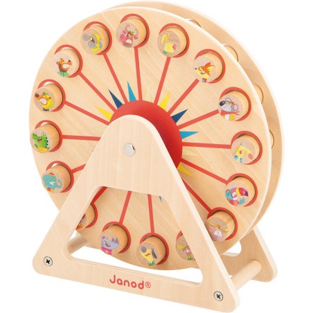 Grande Roue en Folie Applepop : Jeux de rapidité & de stratégie - Janod