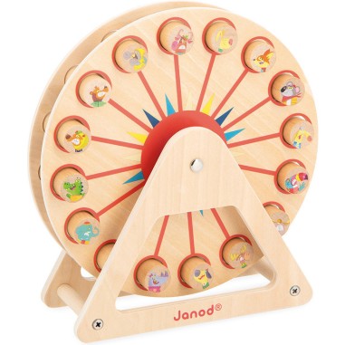 Grande Roue en Folie Applepop : Jeux de rapidité & de stratégie - Janod