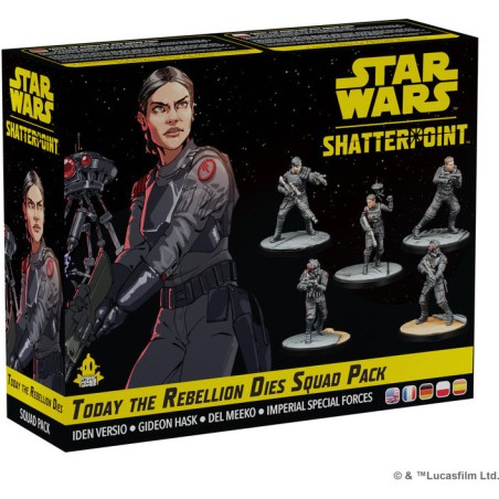 La Rébellion Meurt Aujourd'hui - Pack Escouade Star Wars Shatterpoint