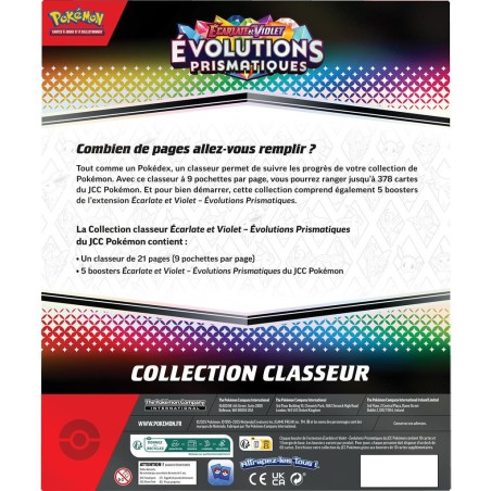Pokémon : Coffret Collection Classeur EV8.5 Evoli