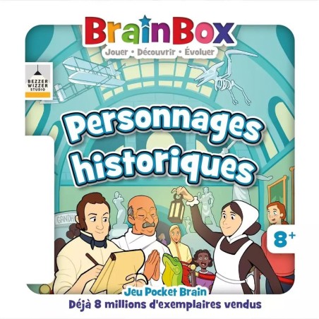 Brainbox pocket : personnages historiques - asmodée