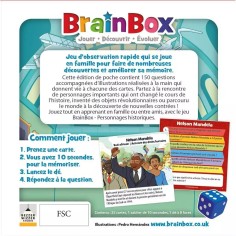 Brainbox pocket : personnages historiques - asmodée 2