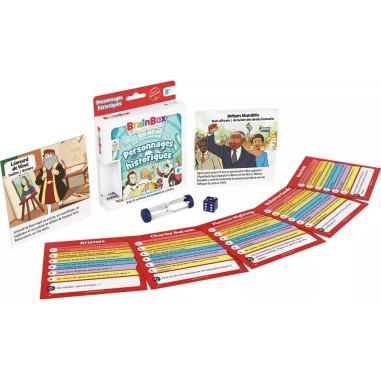 Brainbox pocket : personnages historiques - asmodée