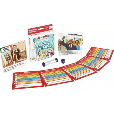 Brainbox pocket : personnages historiques - asmodée