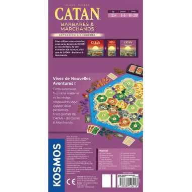 Catan : Extension Barbares et marchands 5-6 joueurs