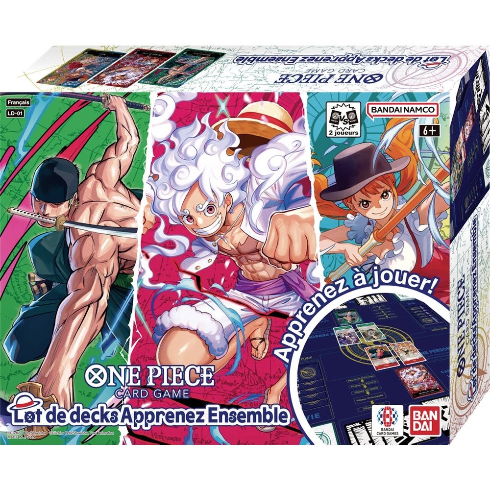 One Piece Coffret Découverte Apprenez Ensemble Bandai