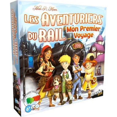 Les aventuriers du rail : mon premier voyage - asmodée