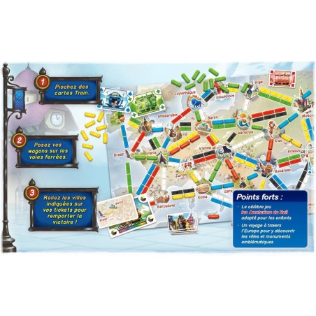 Les aventuriers du rail : mon premier voyage - asmodée