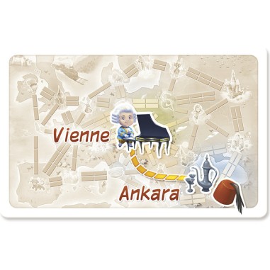 Les aventuriers du rail : mon premier voyage - asmodée