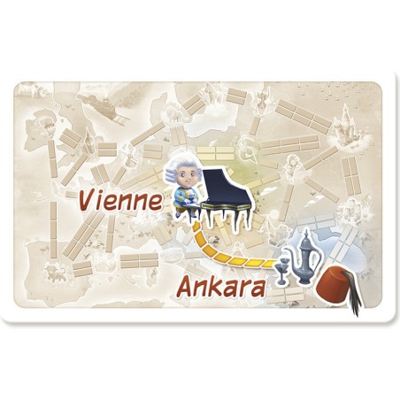 Les aventuriers du rail : mon premier voyage - asmodée