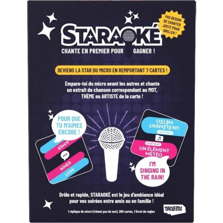 Staraoké - Jeu d'Ambiance - Jeu Musical