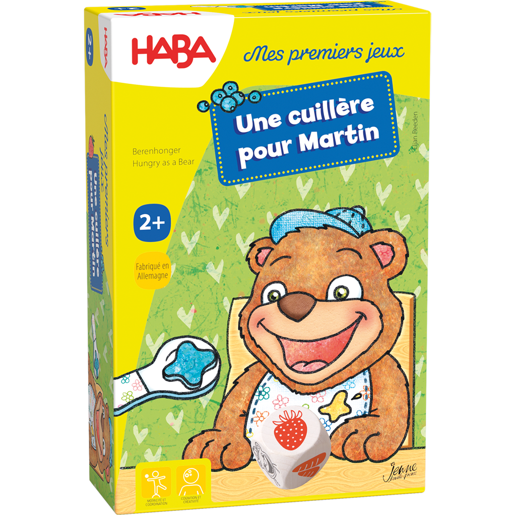 Mes premiers jeux: Une cuillere pour Martin Des 2 ans Haba