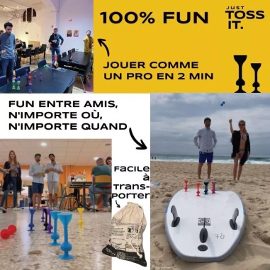 Tossit : Bleu - Jaune - Jeu classique