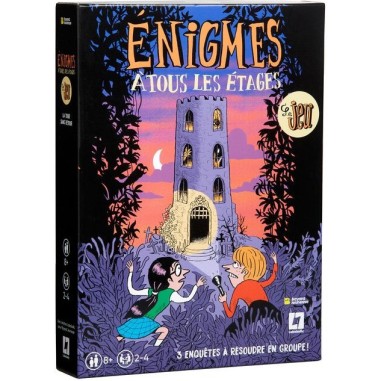 Énigmes à Tous les Étages - Jeu de Société - Jeu pour Juniors - Bayard Jeux