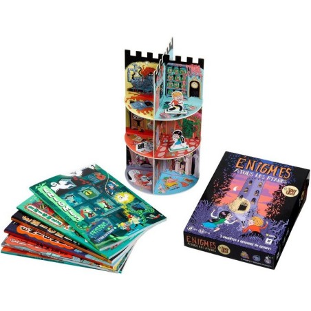 Énigmes à Tous les Étages - Jeu de Société - Jeu pour Juniors - Bayard Jeux
