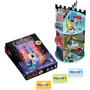 Énigmes à Tous les Étages - Jeu de Société - Jeu pour Juniors - Bayard Jeux