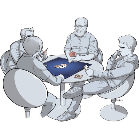 Tapis Multijeux Bleu Taille 1 - 60x60 cm - Accessoires - Wogamat