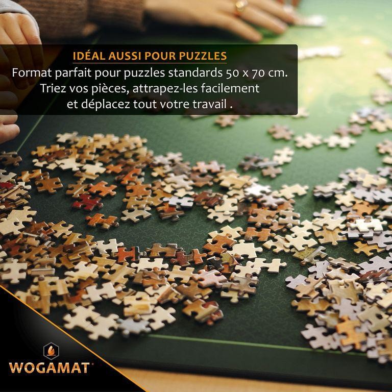 Tapis Multijeux Vert Taille 2 60x100cm Playmat Wogamat