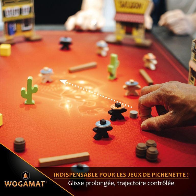 Tapis Multijeux Rouge Taille 2 60x100cm Playmat Wogamat