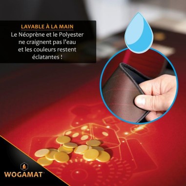 Tapis Multijeux Taille 2: Rubis - Accessoires - Wogamat