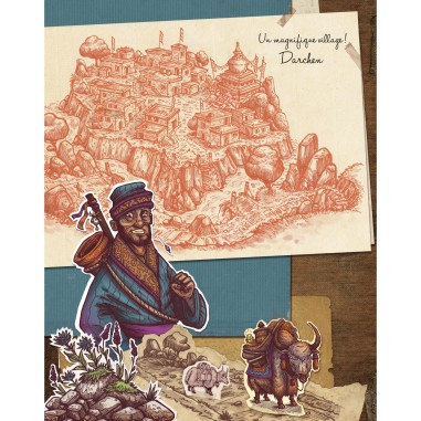 Trek 12+1 - Carnet de voyage en Himalaya - Jeux de société - Lumberjacks Studio - Lumberjacks Studio