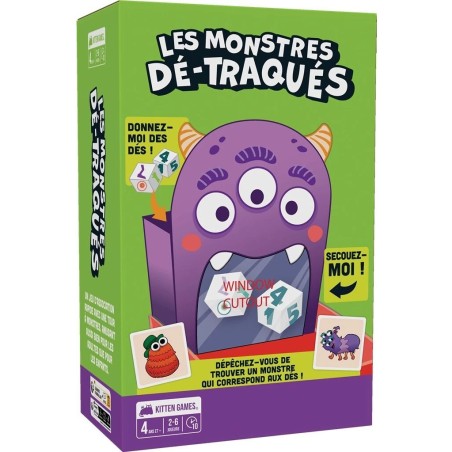 Les Monstres Dé-Traqués - Jeu pour Enfants - Exploding Kittens