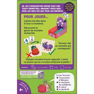 Les Monstres Dé-Traqués - Jeu pour Enfants - Exploding Kittens
