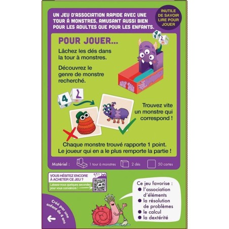 Les Monstres Dé-Traqués - Jeu pour Enfants - Exploding Kittens