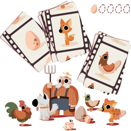 Poule Poule - Jeux de société - Oka Luda Editions - Oka Luda éditions