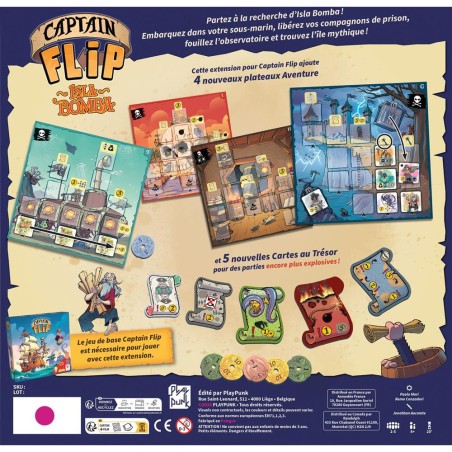Isla Bomba - Extension pour Captain Flip