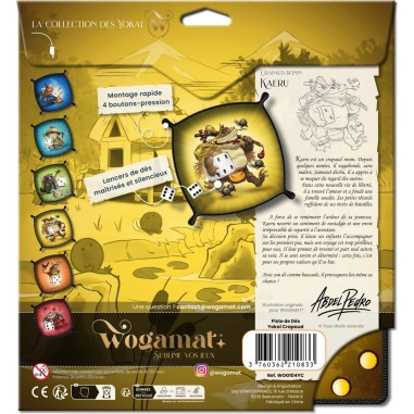 Piste de dés Yokai : Crapaud - Accessoire de jeu - Wogamat