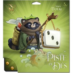 Piste de dés Yokai : Tanuki - Accessoire de jeu - Wogamat