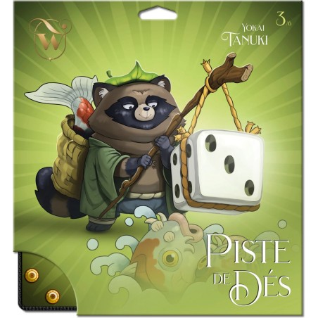Piste de dés Yokai : Tanuki - Accessoire de jeu - Wogamat