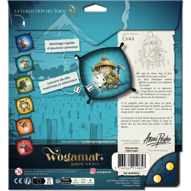 Piste de dés Yokai : Lapin - Accessoire de jeu - Wogamat
