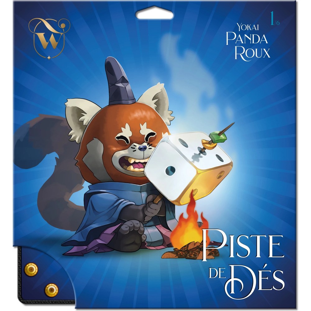 Piste de dés Yokai : Panda Roux Wogamat